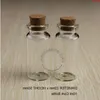 100 pz/lotto 10ml Bottiglia di Sughero di Vetro Vuota Piccola Fiala Dei Desideri Regalo Vaso Campione 10g Pot Strumenti di Trucco Imballaggio Riutilizzabile Canhood qty Pludn