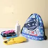 Borsa da nuoto per bambini Sacchetti di lavaggio per separazione bagnata e asciutta all'aperto Moda Zaino per bambini Borsa da spiaggia Borsa a tracolla per animali