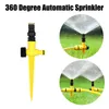 Watering Equipments 360°Rotary Automatic Sprinkler Adjustable Rocker Impact Garden Agricult Nozzle Lawn Irrigation Tool