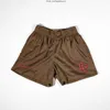 Amerikaanse modeshorts Ip Casual sport Mesh kwartbroek Heren en dames Knielengte Basketbal Hardlooptraining Ih1f