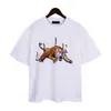 Plus-T-Shirts für Herren, Polos, Rundhalsausschnitt, bestickte und bedruckte Sommerkleidung im Polar-Stil mit Straße, reine Baumwolle, M-Set, Shorts, T-Shirt-Set m11ed