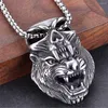 Pendant Necklaces 316L Stainless Steel Chain Alloy Hip Hop Necklace Skull Anchor Tiger Men's Punk Fashion Jewelry