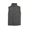 Men's Gilet Designer vest Jacket Down Woman Vest Feather Filled Material Graphite Gray Black and White Blue Pop Couple Coat Size S M L Xl Xxl
