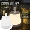 Nattljus LED-ljus praktisk energibesparande RGB-skrivbordslampa camping sovrum leveranser