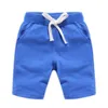 Krótkie dzieci lato dla chłopców dziewczęta bawełniane solidne elastyczne talii krótkie spodne spodnie sportowe maluch ubrania dla dzieci spadek 10y 230617