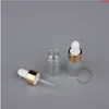 50st/Lot Promotion 3ml tomt glas Essential Oil Cosmetic Bottle Parfym Container mini 3cc injektionsflaska med pipett droppar jarhood qty jtnnp