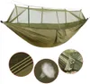 Camp Furniture Portable Outdoor Camping Hammock with Mosquito Net 12 Persons Go Swing Garden Hanging Bed Ultralight Tourist Sleeping Hammocks 230617