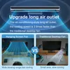 Fans Screen Hanging Fan Clip Fan Cooler Bladeless Fan Rechargeable Usb Desk Computer Hanging Screen Fan Lamp Light Stepless Speed Fan