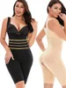 Kobiety damskie pełne ciało shaper bezproblemowy Bodysuit Otwarty Bust Shapewear bez krocza mocna moc uda z udami szczuplejszymi