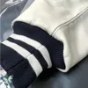 Casacos pretos casuais com zíper 2023 inverno bordado manga de couro jaqueta esportiva masculina plus size casacos casacos moda jaquetas com capuz