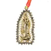 Hanger Kettingen Rozenkrans Ketting Maagd Maria Kruisbeeld Muur Kruis Jezus Hout Guadalupe Religieuze Gift Voor Mama En Papa