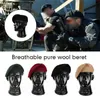 Berets Men Women Wool Beret Hats Caps Unisex Armia Specjalne Siły Specjalne Wojskowe Kapelusz Żołnierze Składki Śmierci Training Camp 230617