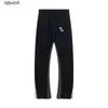 Gode ​​Likeu Men's Grey Black Designer Street Pant Loose Jogger Man Straight Spodni QMSF QMSF