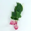 Fleurs décoratives 40CM Artificielle Calla Fleur Bundle En Plastique Plantes Vertes DIY Maison Aménagement Paysager Matériel Maison Année Décoration Accessoires