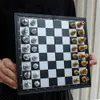 Szachowe gry szachowe Zestaw gry planszowej dla dzieci dorosłych z magnetycznymi szachy szachy podróżne szachy szachowe Zestawy edukacyjne dla dzieci zabawki 230617