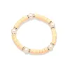 Bracelets porte-bonheur Boho 6mm polymère argile Heishi perles fausse perle Bracelet extensible femmes fille 2023 mode multicolore été plage Surf