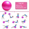Yoga bollar Anti-Burst Sports Yoga Balls With Pump 55cm/65cm/75cm/85cm Pilates Physical Fitness träning Boll Hem Gymmassage Ball 230617