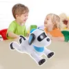 Autres jouets Chien télécommandé RC Robotic Stunt Puppy Dancing Programmable Smart Toy avec Sound Interactive Creative and Cool Appearance 230617
