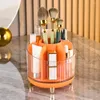 Storage Boxes 360 Degree Rotatable Makeup Brushes Holder Make Up Jewelry Box Cosmetics Capacity Organizer Large Tool Multi-compar H2J7