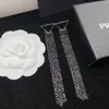 Classic Women's Earrings Designer Fashion Big Letter Earrings Brand Jewelry Luxury High end Earrings High quality Jewelry