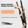 Hair Straighteners 2 in 1 Hair Straightener and Curler Portable Hair Straightening Tourmaline Ceramic Ionic Flat Iron Styling Tool 230617