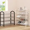 Altro Home Storage Organization Scarpiera semplice casa economica dormitorio femminile porta antipolvere scarpiera spazio scarpiera scaffale WF821330 230617