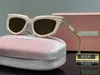 Luxury Sunglasses For Man Woman Unisex Designer 088 Goggle Beach Sun Glasses Retro Small Frame Luxury Design UV400 With Box 4424U GB1 87