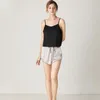 Damen-Nachtwäsche für Damen, weiblich, Sommer, Kunstseide, sexy V-Ausschnitt, Sling-Shorts, zweiteilige Pyjama-Sets, Damen-Pyjama aus Satin, 212906