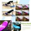 Twist Boards ABS Twisting Fitness Balance Board Yoga Gym Workout Training For Full Body Abdominal Leg Wobble 230617