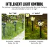 1/2 Stück Solar-LED-Licht im Freien, wasserdicht, Garten, Rasen für Garten/Landschaft/Hof/Terrasse/Auffahrt/Gehwegbeleuchtung