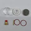 Mondstukken 20# Glass Nozzle 2.4MM Cup Gas Lens Collet For Tig Welding Torch WP9/20 Gun