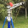 Bewässerungsgeräte 1 Stück 360 ° verstellbarer Sprinkler Großflächen-Wasserbewässerungssprühwerkzeug Gartennebelsprüher Rasenpark Rotierende Regenpistole