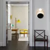 Candeeiros de parede moderno minimalista LED alumínio lâmpada de cabeceira quarto banheiro espelho luz direta criativa corredor diâmetro 25 cm