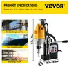 Boormachine VEVOR MD40 40mm Magnetic Drill Press 1100W Stepless Speed Electric Bench Drilling Rig Machine for Engineering Steel Structure