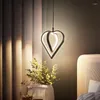 Hanglampen Nordic Led Light Slaapkamer Nachtkastje Opknoping Armatuur Bar Tafel Woonkamer Achtergrond Eetkamer Klein Hart Interieur Decor Lamp