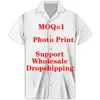 Mannen Casual Shirts Cumagical 2023 Mode Uniek Gedrukt Funky Hawaiian Shirt Zonnebloem Print Mannen Korte Mouw Top Blouse Voor Zomer