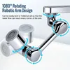1/5 pièces robinet rotatif filtre Extender Robot bras buse cuisine salle de bain accessoires Gadgets robinet pivotant aérateur de pulvérisation d'eau