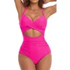 Women's Swimwear Swimming Suits For Women Swimsuit With Padded Cups Big Bust Bikini Sets Plus Size Halter Top Tankini Beachwear