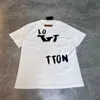 23SS Luxus-Marken-T-Shirt für Herren, kurzärmelig, T-Shirt mit Buchstabendruck, Poloshirt, Designerkleidung, Baumwoll-Sweatshirt, übergroß, für Herren und Damen, Pullover, Oberteile, 4XL