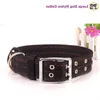 Nouvelle arrivée colliers de chien fournitures pour animaux de compagnie 5cm nylon double boucle collier de grands chiens 2 couleurs 2 tailles en gros livraison gratuite Gfieq