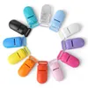 赤ちゃんの歯の歯のおもちゃtyry.hu 100pcs/setプラスチック製babyおしゃべりクリップホルダーSoother Pacifier Infant Dummy Clipsアクセサリー