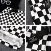 Shorts Boy Summer Short Pant Cotton Black and White Checkered Relaxed Elastic Clothes for Teens Size 4 6 8 10 12 14 pantalones 230617