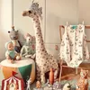 Stuffed Plush Animals Plush Toy Big Size45-100cm Simulation Giraffe Soft Plush Toys Soft Plush Doll Stuffed Sleeping Doll Toy Boys Girls Birthday Gift 230617