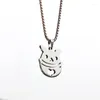 Pendant Necklaces Genshin Impact Anime Necklace For Women Klee Woman Kawaii Fashion Zinc Alloy Jewelry Cute Accesorios