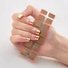 Nagelstickers Gedessineerde nagels met creatieve Poolse foliekunst 2023 Volledige schoonheidsdecoratie Stickerontwerper