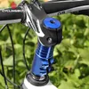 Cykelstyrningskomponenter 124 138mm cykelstyrningstam Stam ökade MTB -gaffel Rise Up Extension Adapter Delar Tillbehör 230619