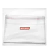 Embalagem para presente OMZ 100 unidades 30 X 40 cm Sacos plásticos transparentes Aderência Descasque e sele embalagem forte Autoadesivo para biscoito de sabão de padaria