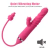 Massager Vagina Clitoral Stimulator Female Masturbator 3 Modes Telescopic Dildo for Women Tongue Licking Vibrator G-spot Massage