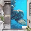 Window Stickers Ocean World Film Privacy Glass Sticker UV Blocking Heat Control Coverings Tint For Homedecor