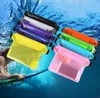 Universal Three-layer Sealed Storage Bag PVC Waterproof Waist Bag Outdoor Swimming Pouch Pocket Beach Mobile Phone Waterproof Bag DHL